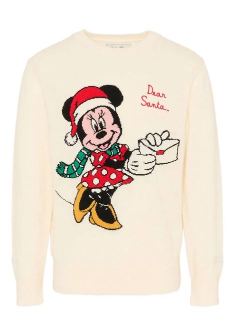 Pull con ricamo SAINT BARTH | PRC0001 PRINCESS00449I MINNIE XMAS DEAR10EMB